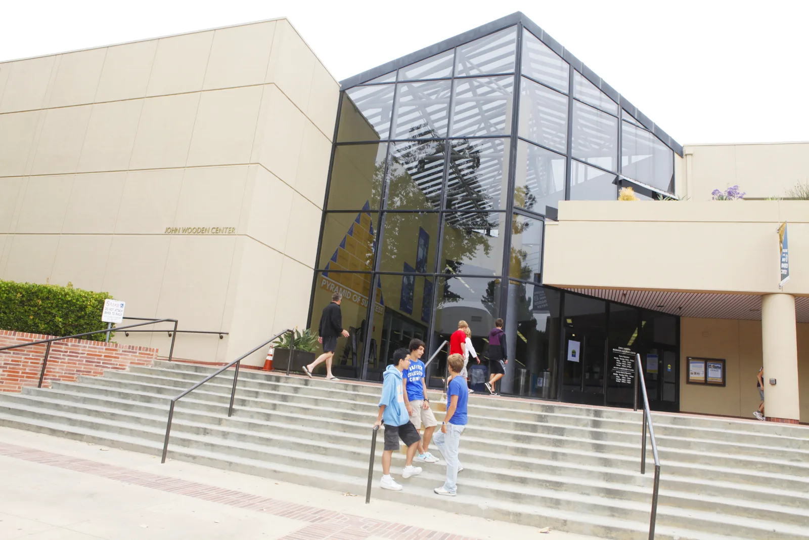 The Wooden Center recreation building at UCLA